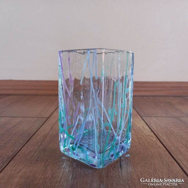 Sophia Horváth glass artist decorative glass vase