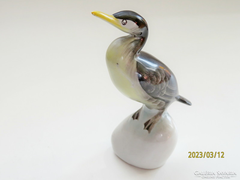Ravenclaw porcelain cormorant bird