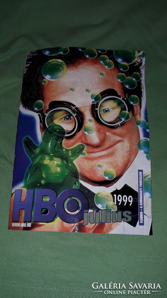 1999. HBO TV előrejelző műsorfüzet képes brossúra a képek szerint