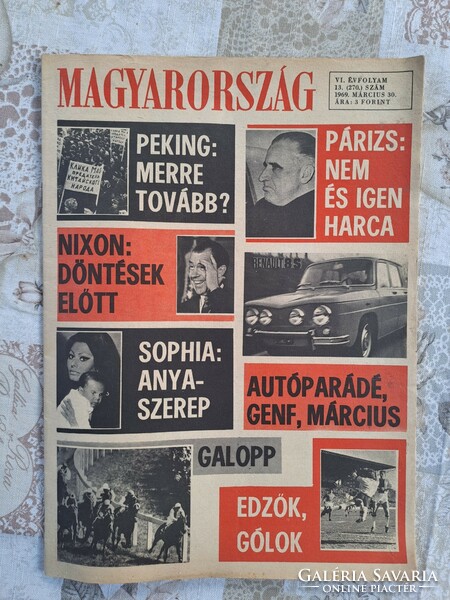 1969. March 30. Hungary newspaper