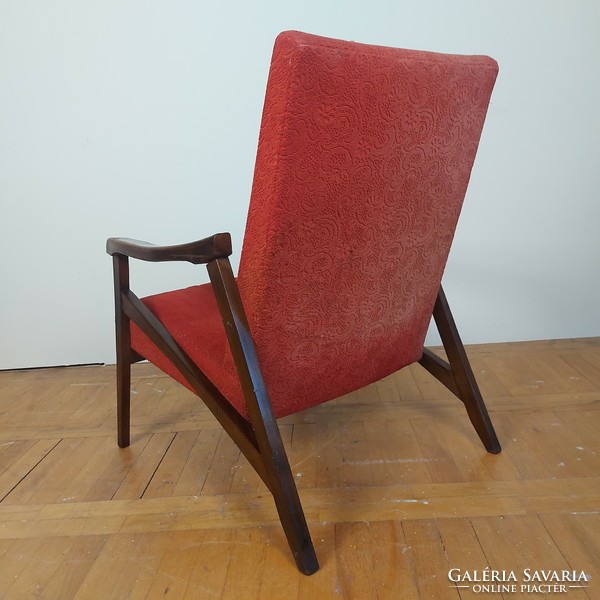 Jiri jiroutek retro Czechoslovakian armchair