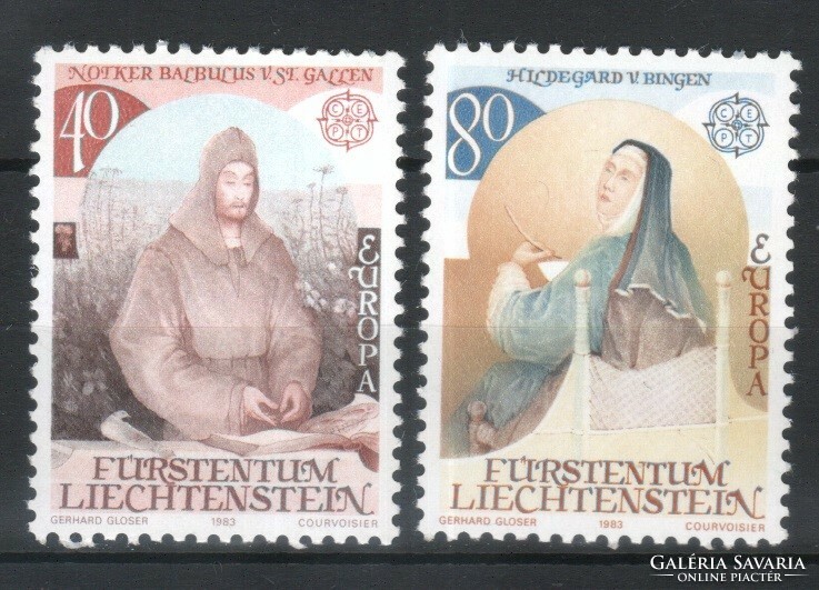 Liechtenstein 0450 mi 819-817 postage €1.60