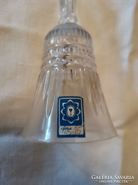 Crystal glass bell