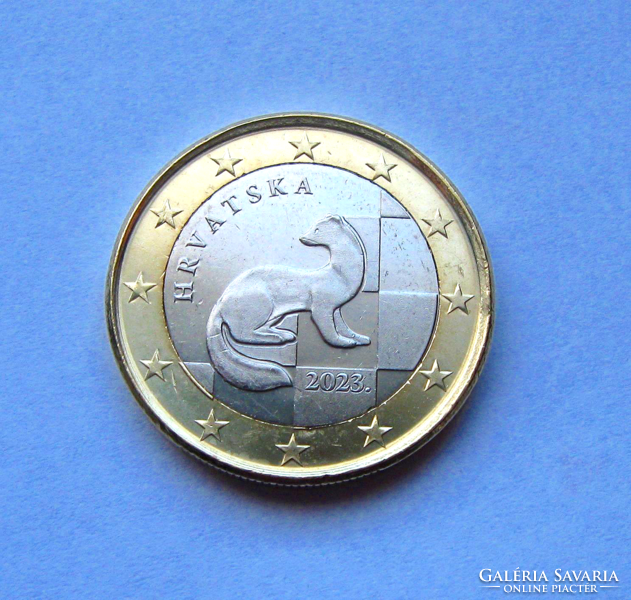 Horvátország - 1 Euro - 1 €  -  2023 – Nyest
