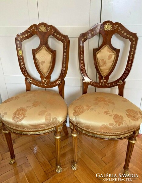 Baroque-Empire style chairs