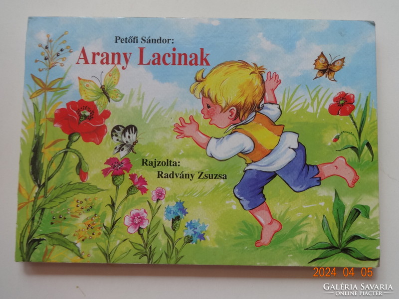 Sándor Petőfi: arany lacinak - hardback storybook with drawings by Zsuzsa Radvány