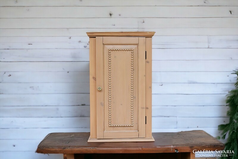 Vintage style renovated wooden wall cabinet