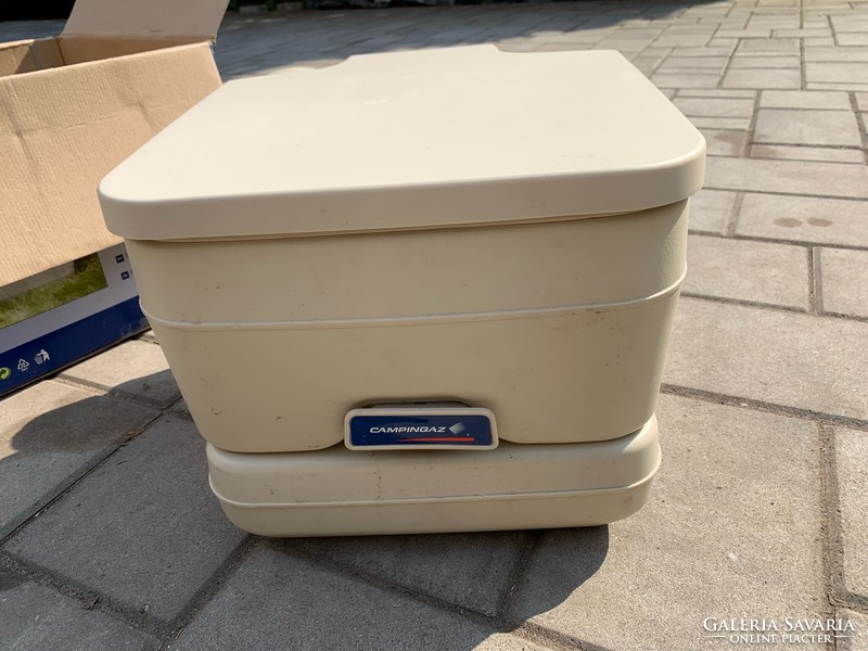 Never used portable toilet, camping toilet, camping for caravans