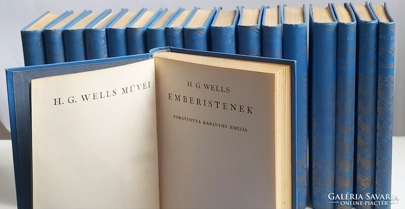 H.G.Wells művei 18 kötet