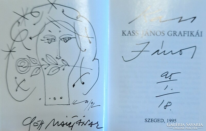 Minibook of János Kass's graphics