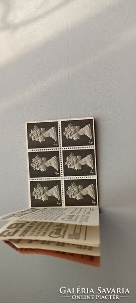 Angol bélyegkönyv (hiányos) postatiszta