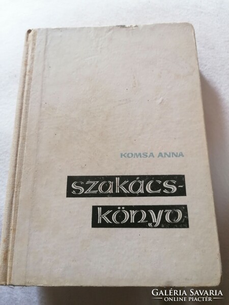 Anna Komsa: cookbook 1967.