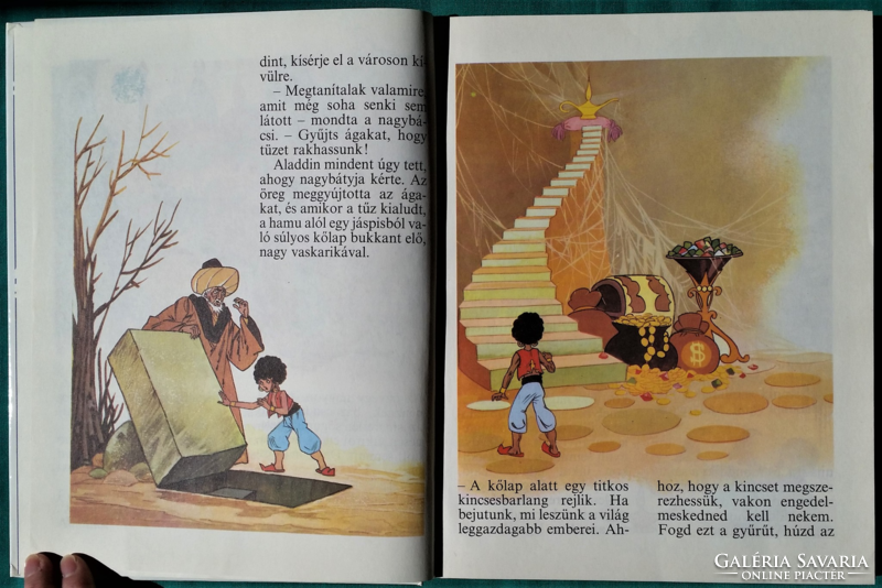 Dr. László Marosi: Aladdin and the Miracle Lamp - and 11 famous fairy tales - picture book