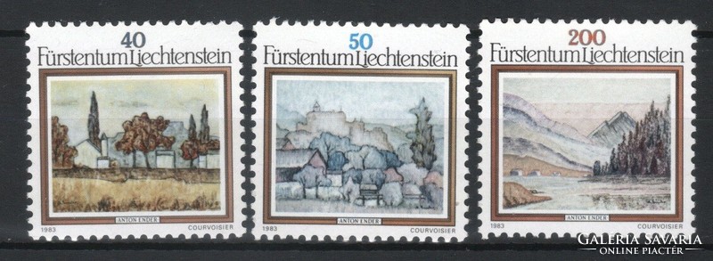 Liechtenstein  0444 Mi 821-823 postatiszta         4,00 Euró