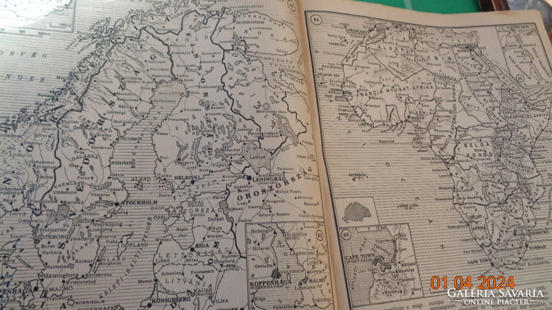 World atlas of the picture Sunday 1943, with one hundred maps