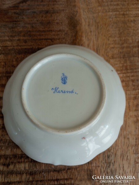 O Herend Victoria patterned ring holder bowl