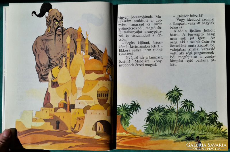Dr. Marosi László: Aladdin és a csodalámpa - VALAMINT 11 HÍRES MESE - Képeskönyv
