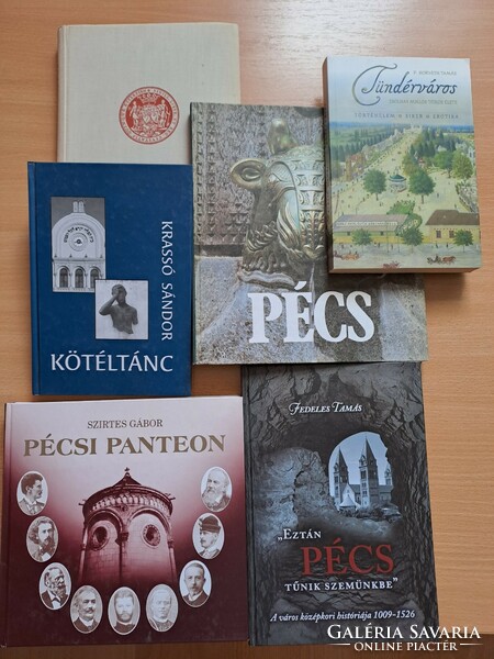 Pécsről szóló könyvek