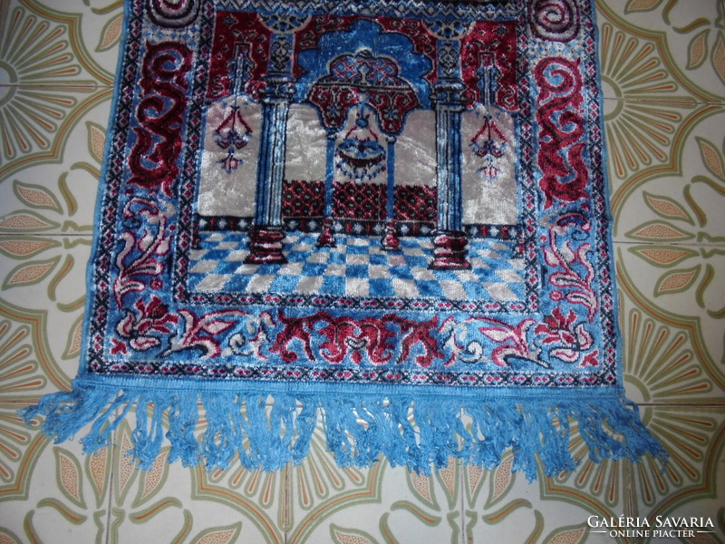 Retro plush wall protector, tapestry, fringed tapestry, wall decoration, prayer rug