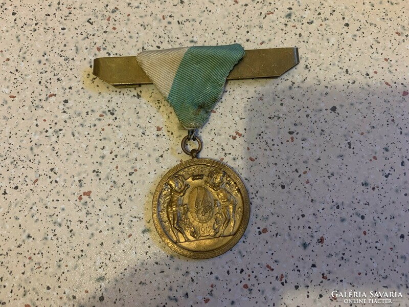 1912. Budapest transport joint-stock company sports medal