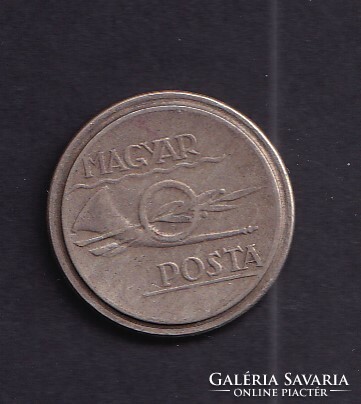 Hungarian post, telephone coin (tantus)