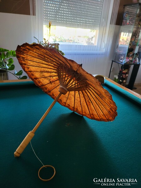 Old oriental dragon umbrella parasol