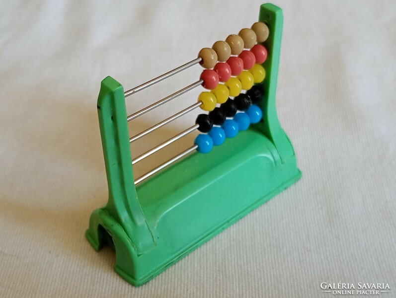 Old pencil sharpener hand calculator abacus 5.5x5x2cm retro