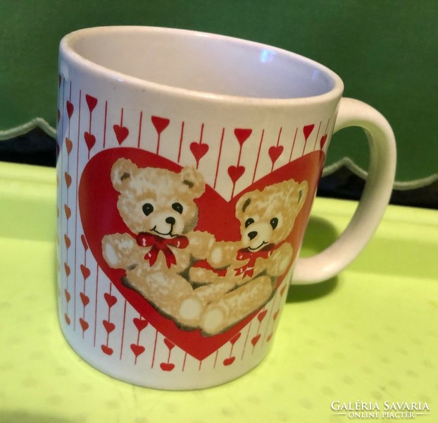 Teddy bear mug/glass