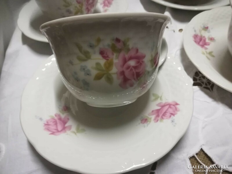 "Thun" cseh porcelán teás szett