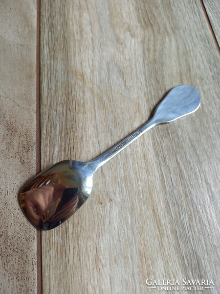 Magnificent old steel jubilee spoon (25 year reign of Elizabeth II)