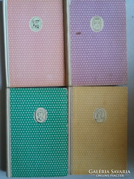 4 copies of the dotted books series.