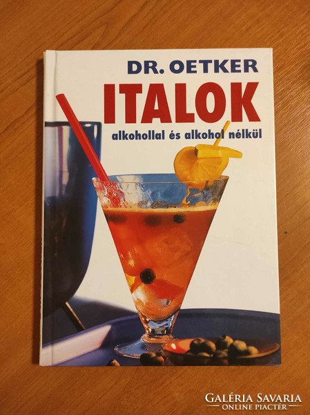 Dr Oetker: ITALOK alkohollal és alkohol nélkül c. könyv