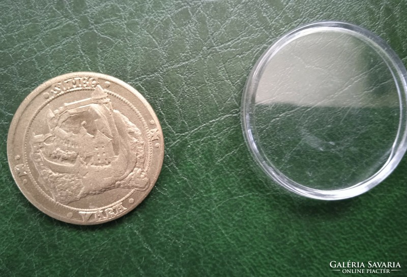 Sümegi Castle Games copper commemorative medal double-sided commemorative medal in a plastic protective case