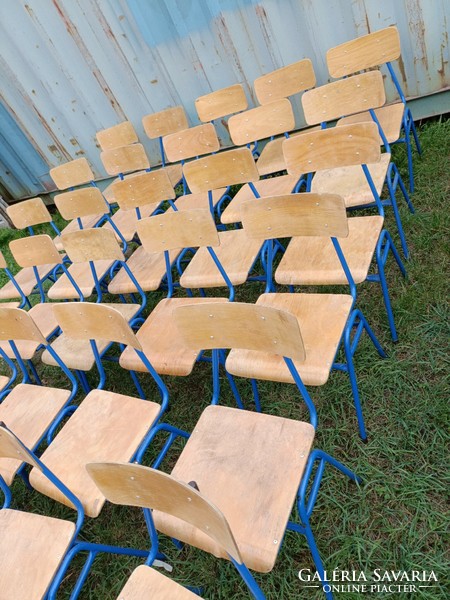 Retro iskolai székek MID century loft industrial