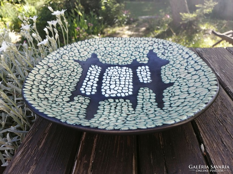 Ceramic wall plate / wall bowl _ várdeák ildíko ceramicist