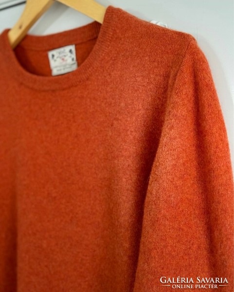 Next s terracotta wool men's sweater
