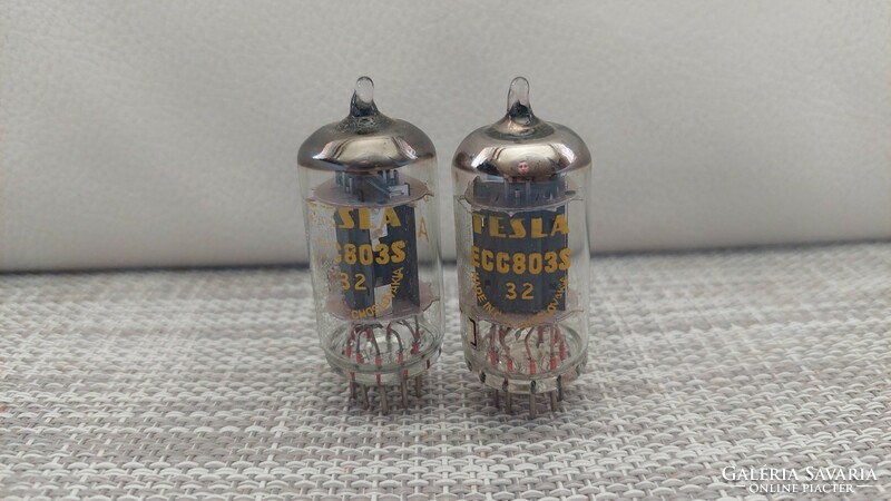 Tesla ecc803s tube pair from collection (9)