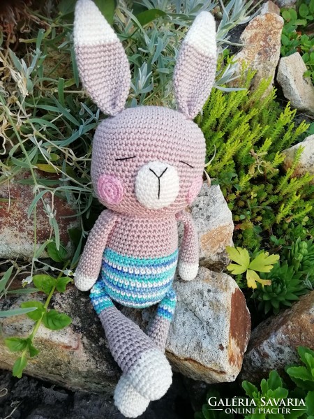 Hand crocheted bunny
