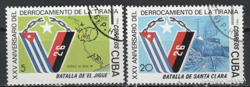 Cuba 1330 mi 2814-2815 1.50 euros