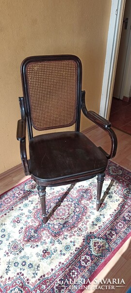 Antique marked thonet armchair