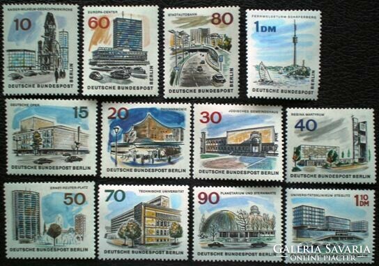 Bb254-65 / germany - berlin 1965 the new berlin stamp line postal clerk