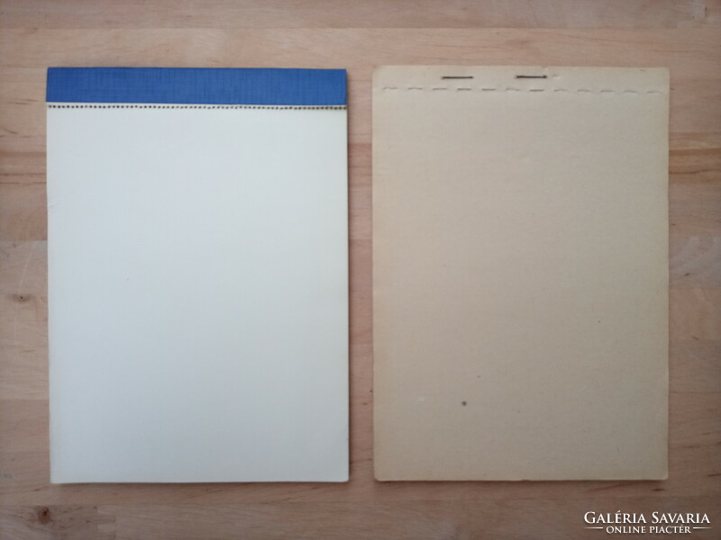 Retro a5 plain notebook notepad patina paper