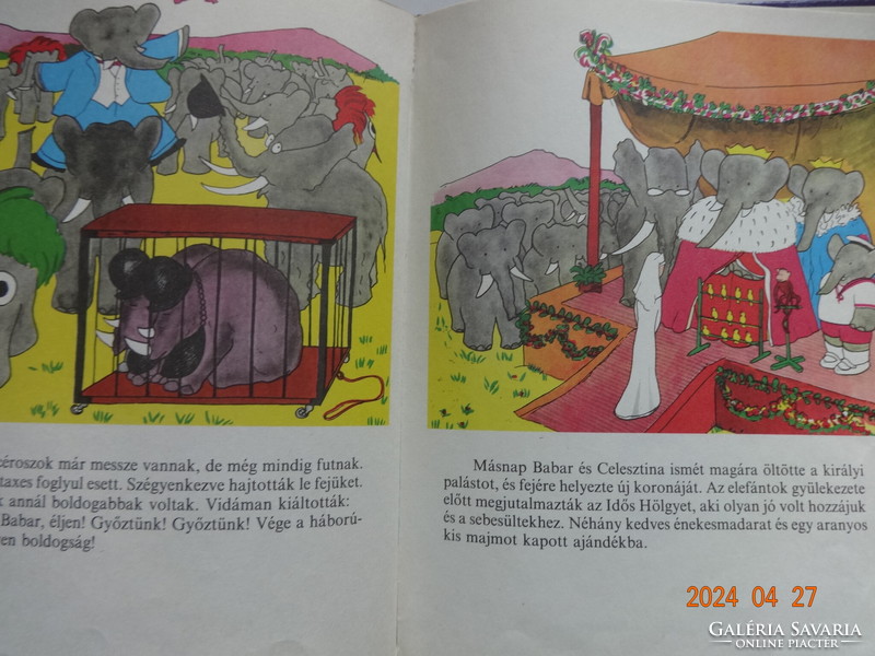 Jean de Brunhoff: Babar's Journey - Old Storybook (1983)