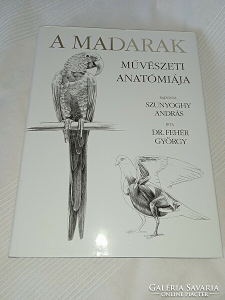 The artistic anatomy of birds by Dr. György Fehér andrás szunyoghy - unread and flawless copy!!!