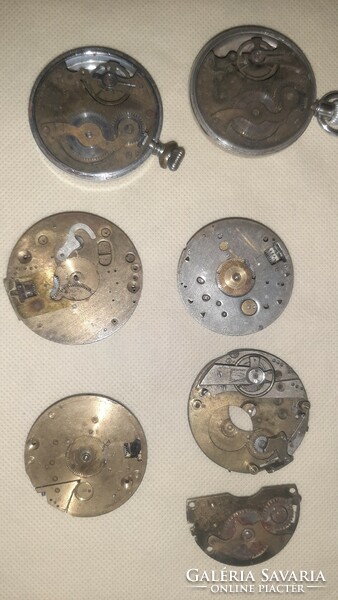 Roskopf pocket watch movements for parts