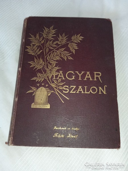 Fekete József - Hevesi József (szerk.) 1894 . XXI. kötet Magyar Szalon - antikvár könyv