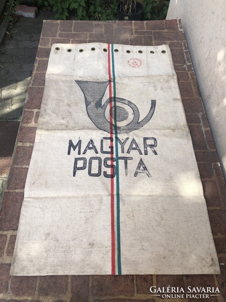 Hungarian post canvas bag