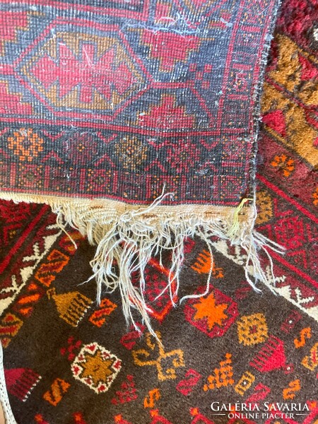 Beluch szőnyeg iráni pamutra csomózva