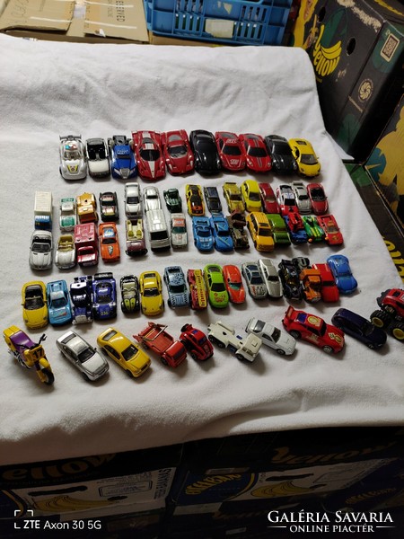 65 small cars of mixed brands and conditions