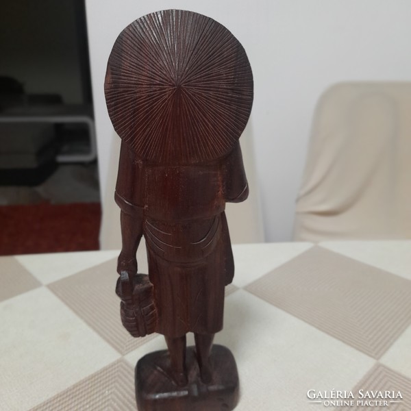 Old Chinese wooden sculpture